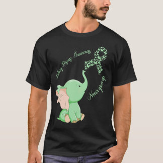 Elefant Kidney Disease Awareness Ribbon T-Shirt