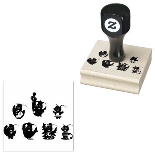 Elefant-Kind Gummistempel (Stempel)