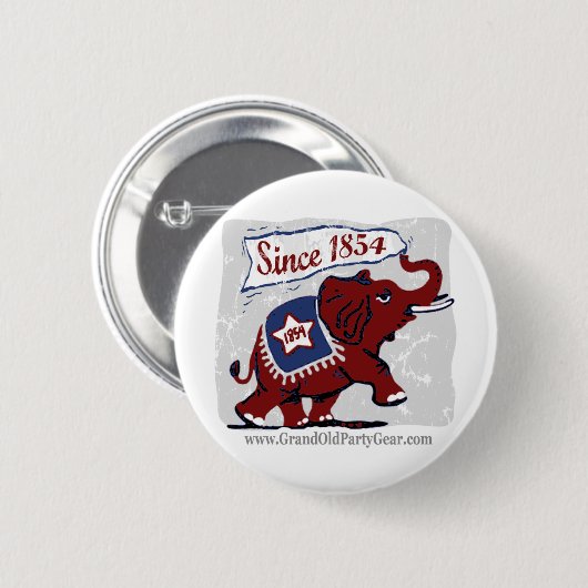 Elefant-Kinderknopf Button (Vorne & Hinten)