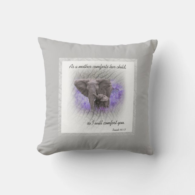 Elefant Kissen (Vorderseite)