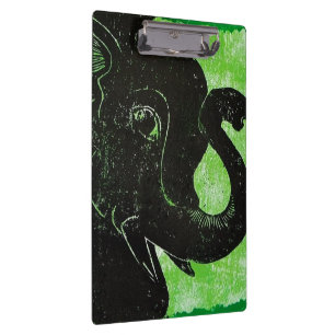 Elefant-Klemmbrett Klemmbrett