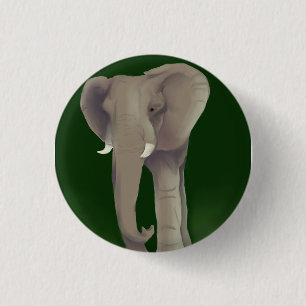 Elefant-Knopf Button