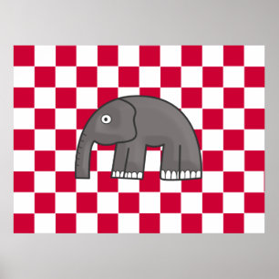 Elefant kopieren poster