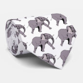 Elefant Krawatte (Gerollt)