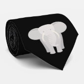 Elefant-Krawatte Krawatte (Gerollt)