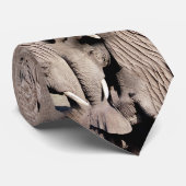 Elefant-Krawatte Krawatte (Gerollt)