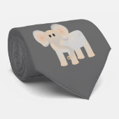 Elefant-Krawatte Krawatte (Gerollt)
