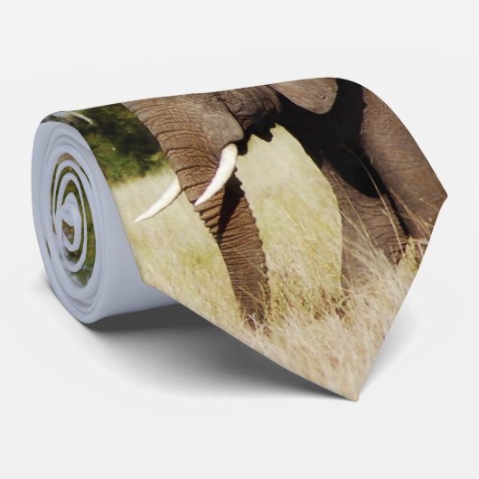 Elefant-Krawatten Krawatte (Gerollt)