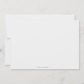 Elefant-Kuchen-Geburtstags-Einladung Einladung (Rückseite)