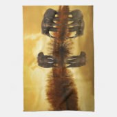 Elefant-Kunst Küchentuch (Vertikal)