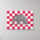 Elefant Leinwanddruck (Vorderseite)