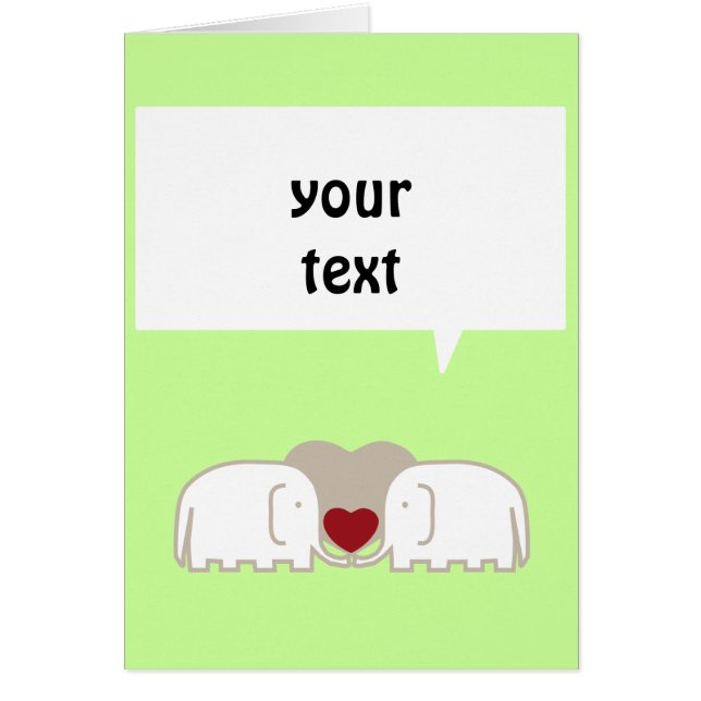 Elefant-Liebe (Vorne)