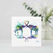 Elefant Liebe (Stehend Vorderseite)