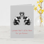 Elefant-Liebe Karte (Gelbe Blume)