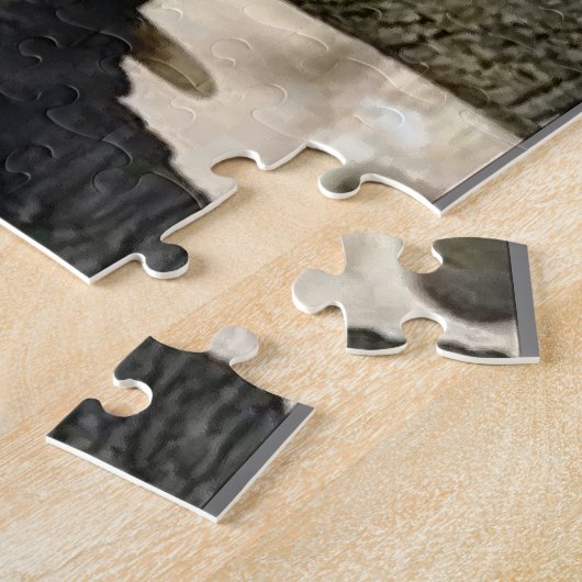 Elefant-Liebe Puzzle (Seite)