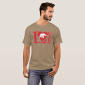 Elefant-Liebe T-Shirt (Vorne ganz)