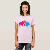 Elefant-Liebe T-Shirt (Vorne ganz)