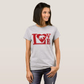 Elefant-Liebe T-Shirt (Vorne ganz)