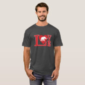 Elefant-Liebe T-Shirt (Vorne ganz)