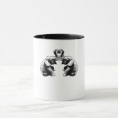 Elefant-Liebe Tasse (Zentrum)