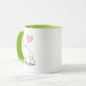 Elefant-Liebe Tasse (Vorderseite Links)