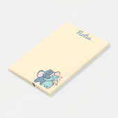 Elefant Liebes-Post-It-Notizen Post-it Klebezettel (angewinkelt)