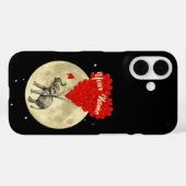 Elefant Liebesherz Case-Mate iPhone Hülle (Rückseite (Horizontal))