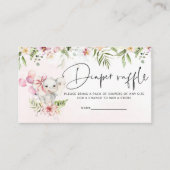 Elefant, Little Erdnussdiaper-Eintrittskarte Begleitkarte (Vorderseite)