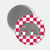 Elefant Magnet (Vorderseite/Rückseite)