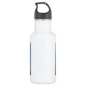 Elefant-Malerei Edelstahlflasche (Rückseite)