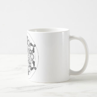 Elefant-Mandala Kaffeetasse