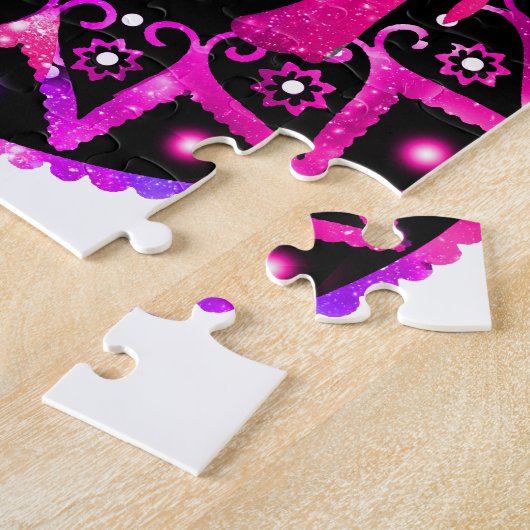 Elefant-Mandala Puzzle (Seite)