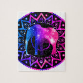 Elefant-Mandala Puzzle (Vertikal)