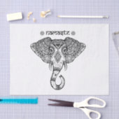 Elefant-MandalaSeidenpapier Seidenpapier (Handwerk)