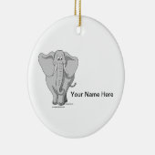 Elefant - Männlich Keramikornament (Rechts)