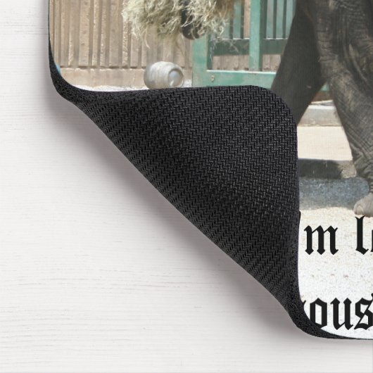 Elefant-Mausunterlage Mousepad (Ecke)