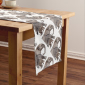 Elefant mit Baby Elephant Kurzer Tischläufer (Beispiel)