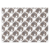 Elefant mit Baby Elephant Tischdecke (Vorderseite (Horizontal))