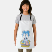 Elefant mit Badewanne voller Wasser Schürze (Insitu)