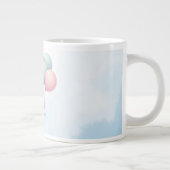 Elefant mit Ballons Jumbo-Tasse (Rechts)
