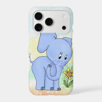 Elefant mit Blume