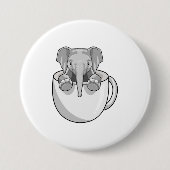 Elefant mit Cup Button (Vorderseite)