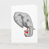Elefant mit Drink Karte (Vorderseite)