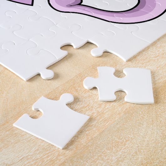 Elefant mit Kaffee-Cup Puzzle (Seite)