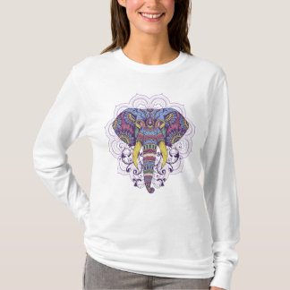 Elefant mit Mandala T-Shirt