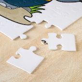 Elefant mit mobil puzzle (Seite)