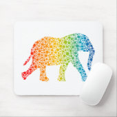 Elefant mit Punkten Mousepad (Mit Mouse)