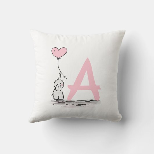 Elefant mit rosa kissen (Rückseite)