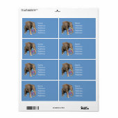 Elefant mit rosa Orchid (Vorne)