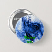 Elefant mit Träne Button (Vorne & Hinten)